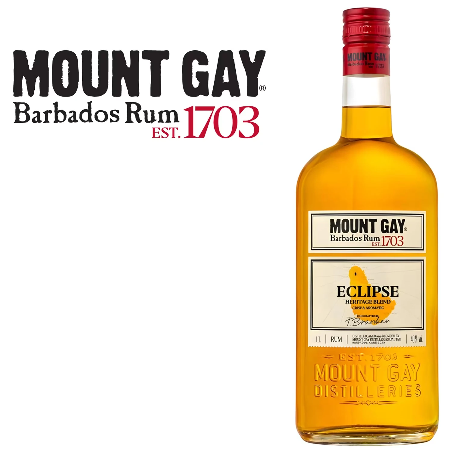 Mount Gay Eclipse Barbados Rum - 1 Liter