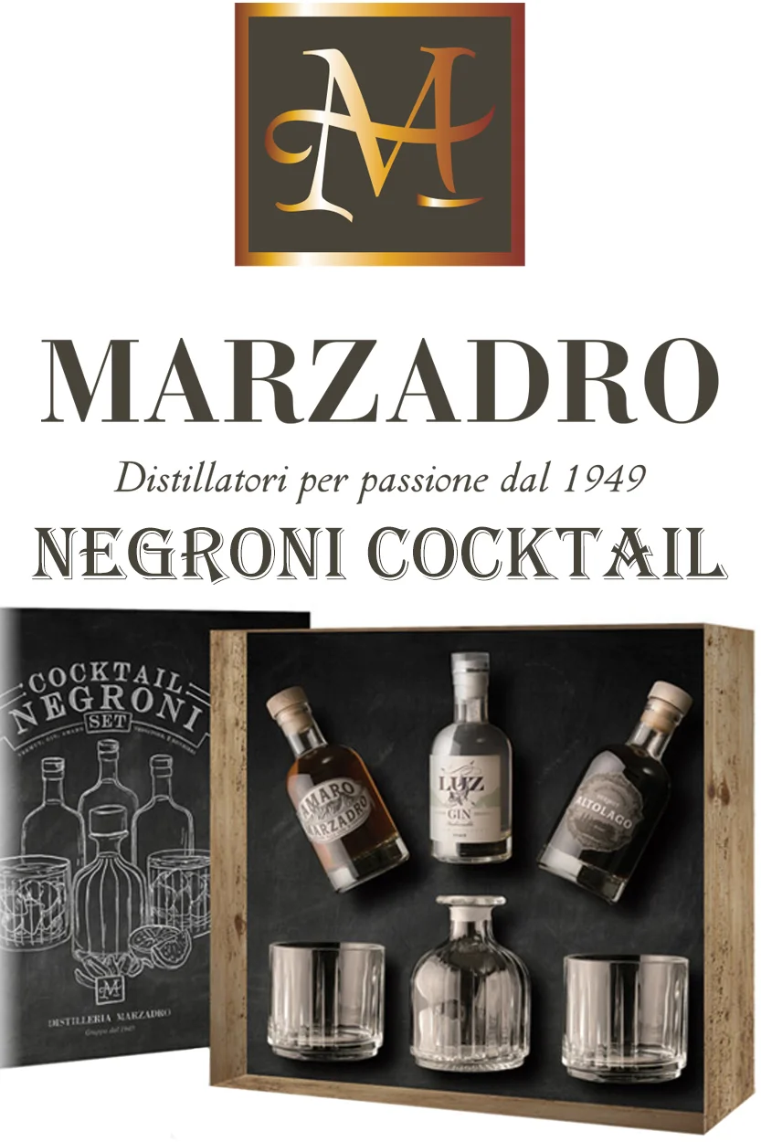 Marzadro Negroni Cocktail Set