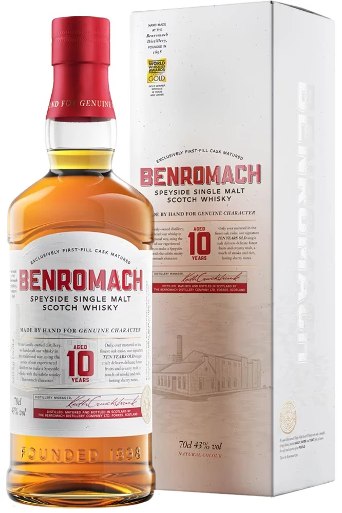 Benromach 10 Jahre Single Malt Whisky
