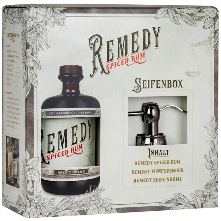 Remedy Spiced mit Seifenspender & Seife