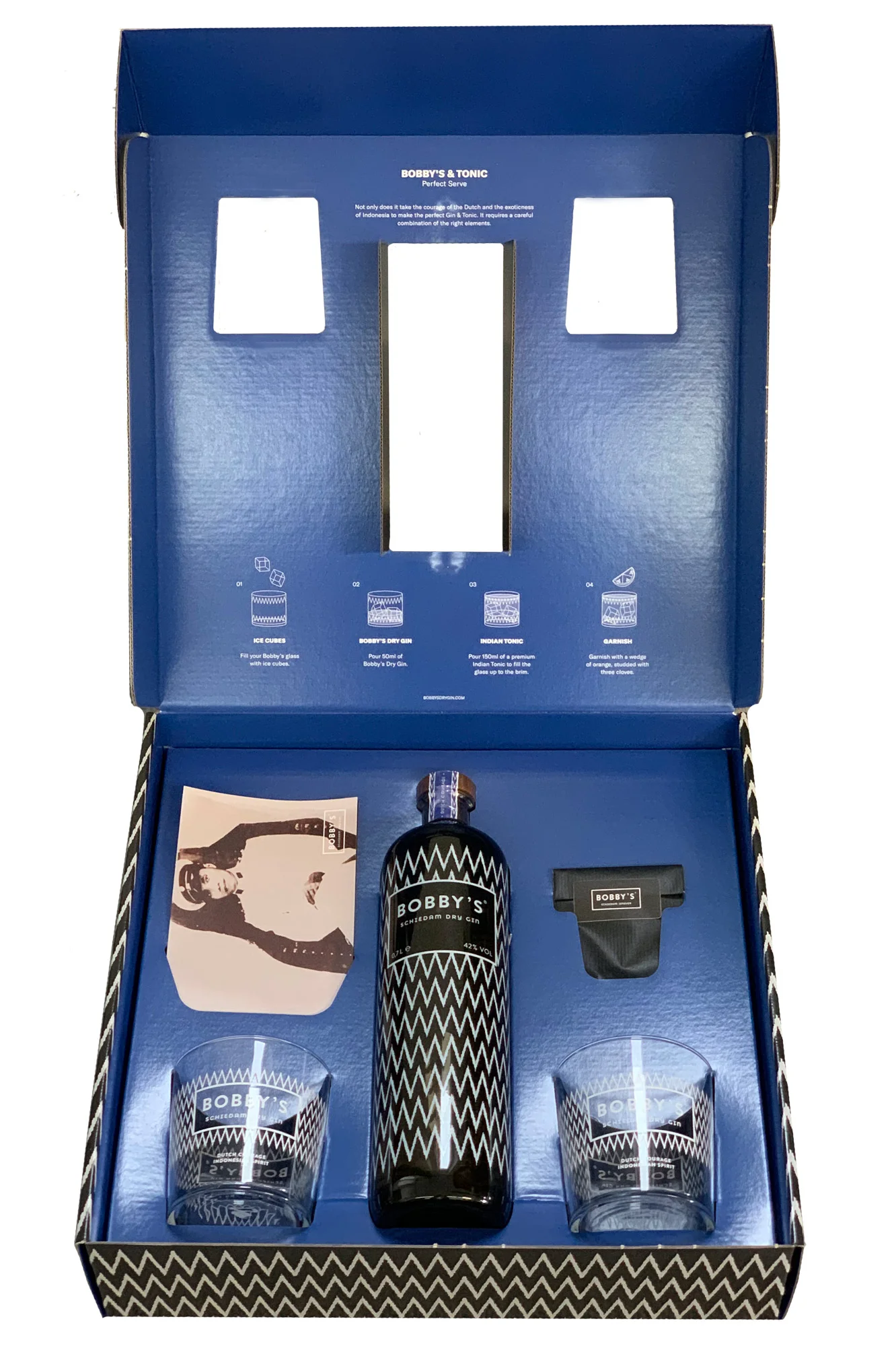 Bobby's Schiedam Dry Gin - Geschenkbox