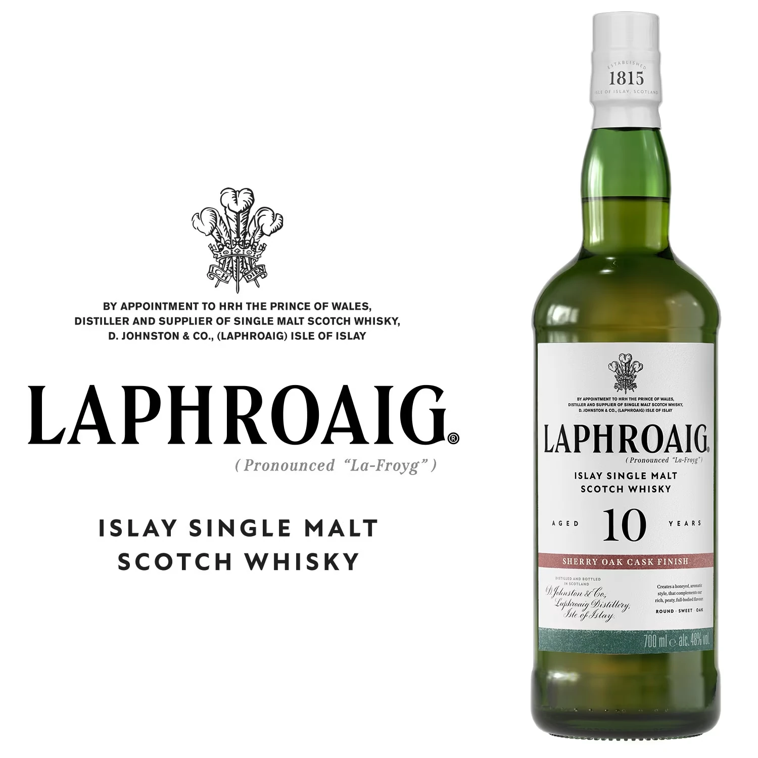 Laphroaig 10 Jahre - Sherry Oak Cask Finish