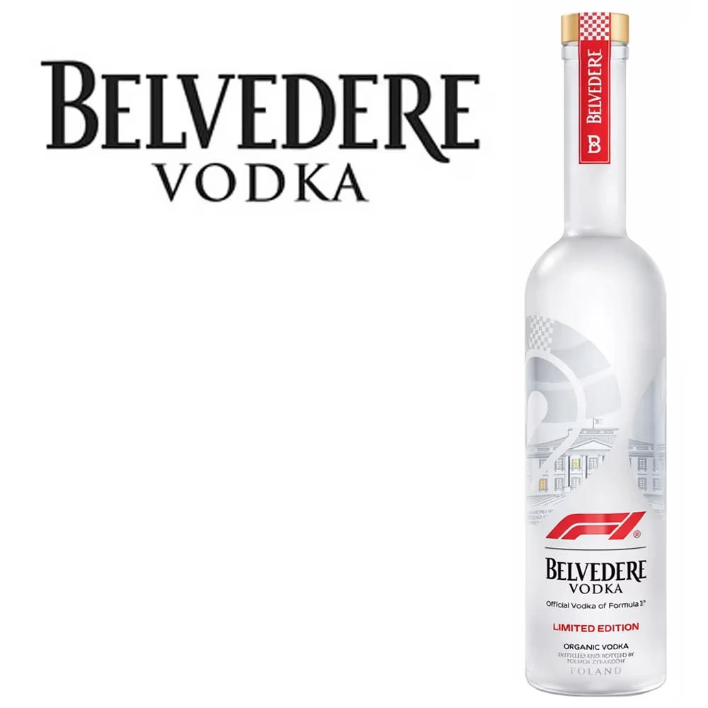 Belvedere Vodka - 40% Vol. / 0,7 Liter - F1 Limited Edition