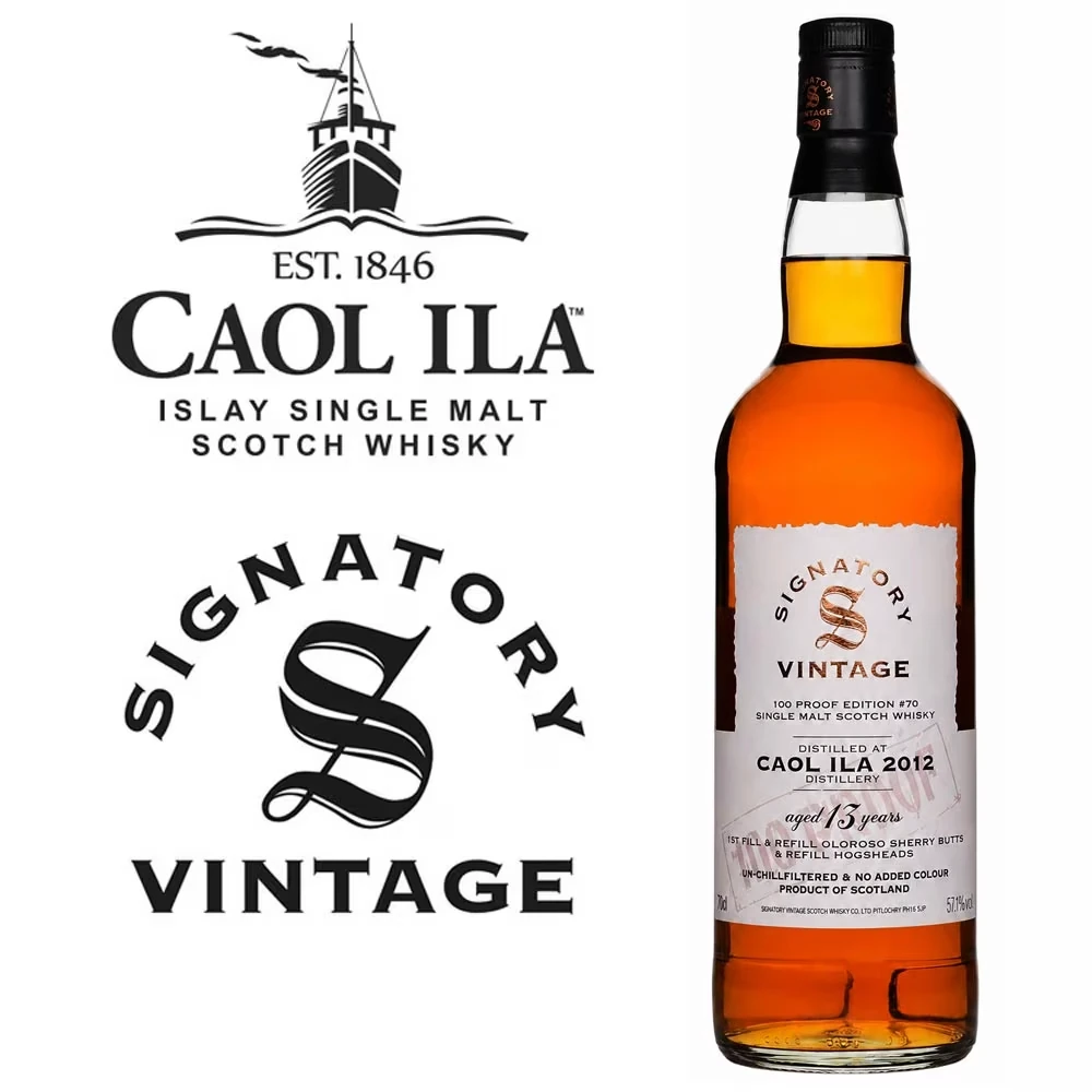 Caol Ila 2012 - Signatory 13 Jahre - 100 Proof