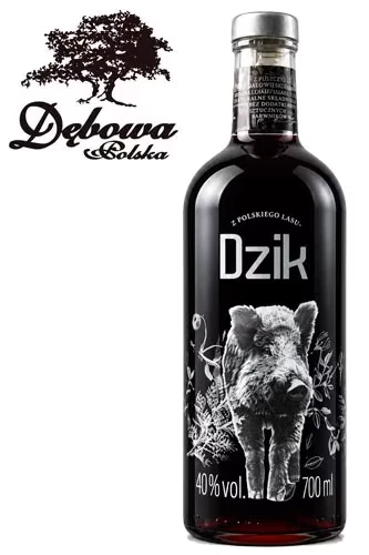 Debowa Black Dzik / Wildschwein Vodka