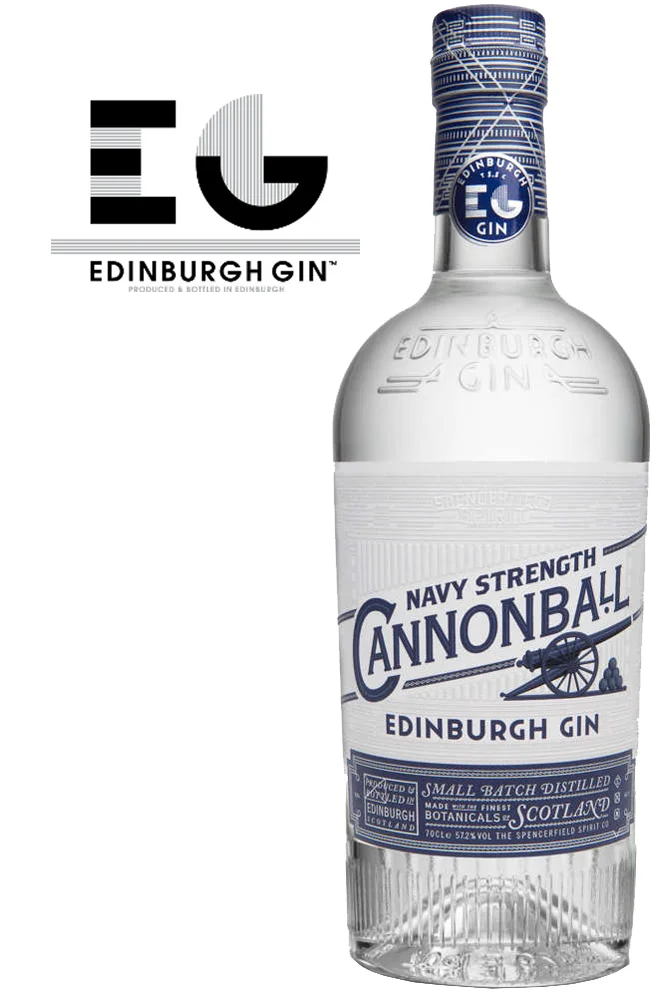 Edinburgh Cannonball Gin - 52,7% Vol.
