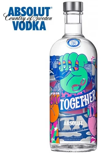 Absolut Together We Create Vodka
