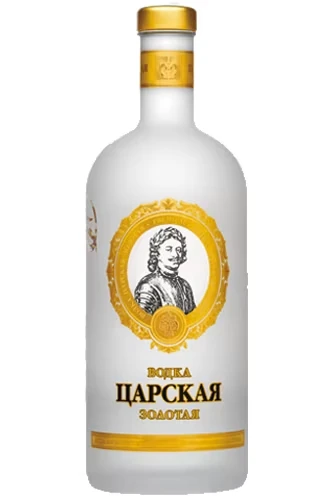 Zarskaja Zolotaja Gold Vodka 1 Liter