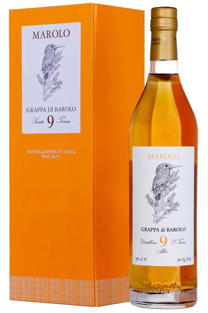 Marolo di Barolo Grappa - 9 Jahre