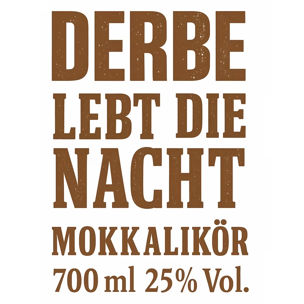 Mokka Likör - Der belebt die Nacht