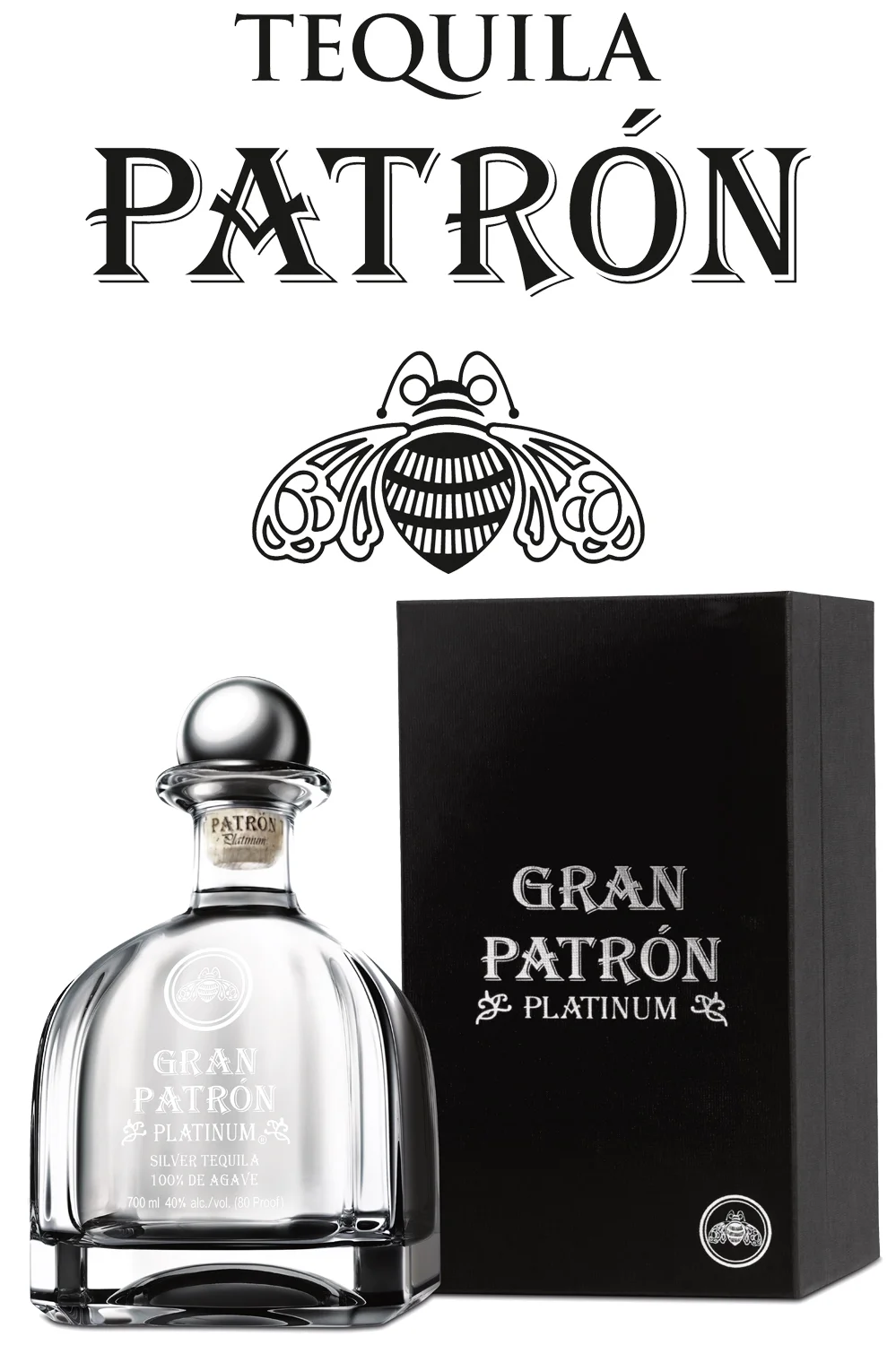 Patron Grand Platinum mit Geschenkbox