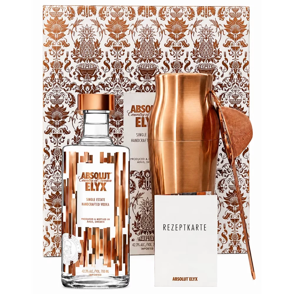 Absolut Elyx Vodka - Cocktail Set