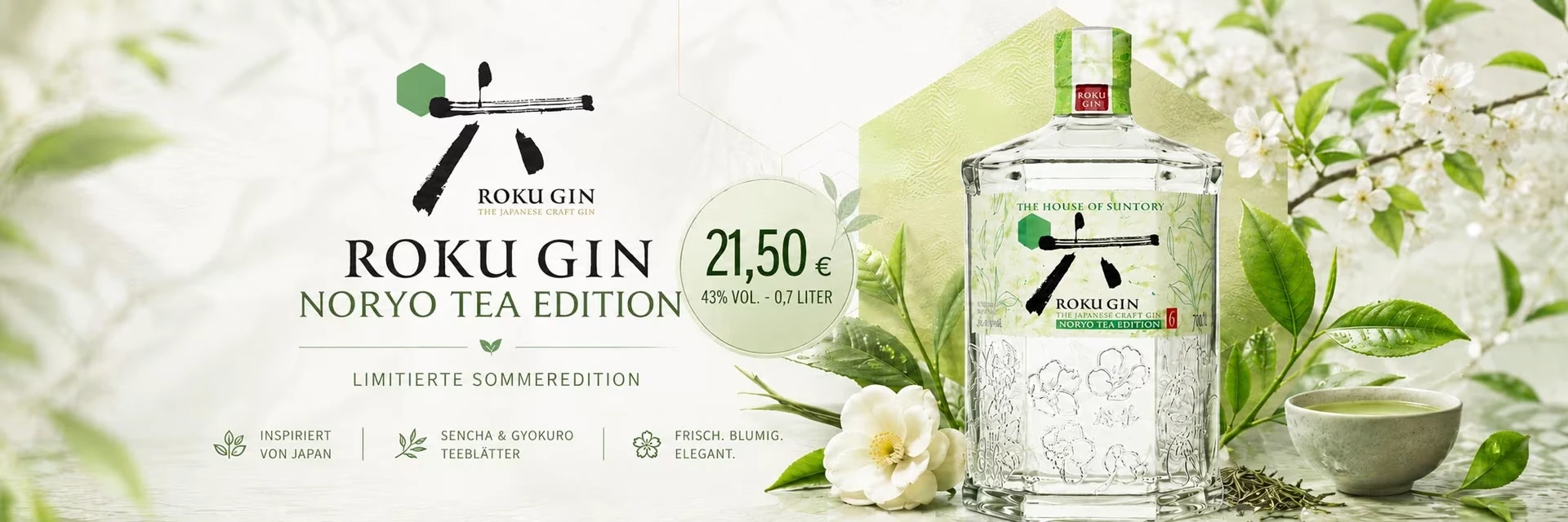 Roku Noryo Tea Gin