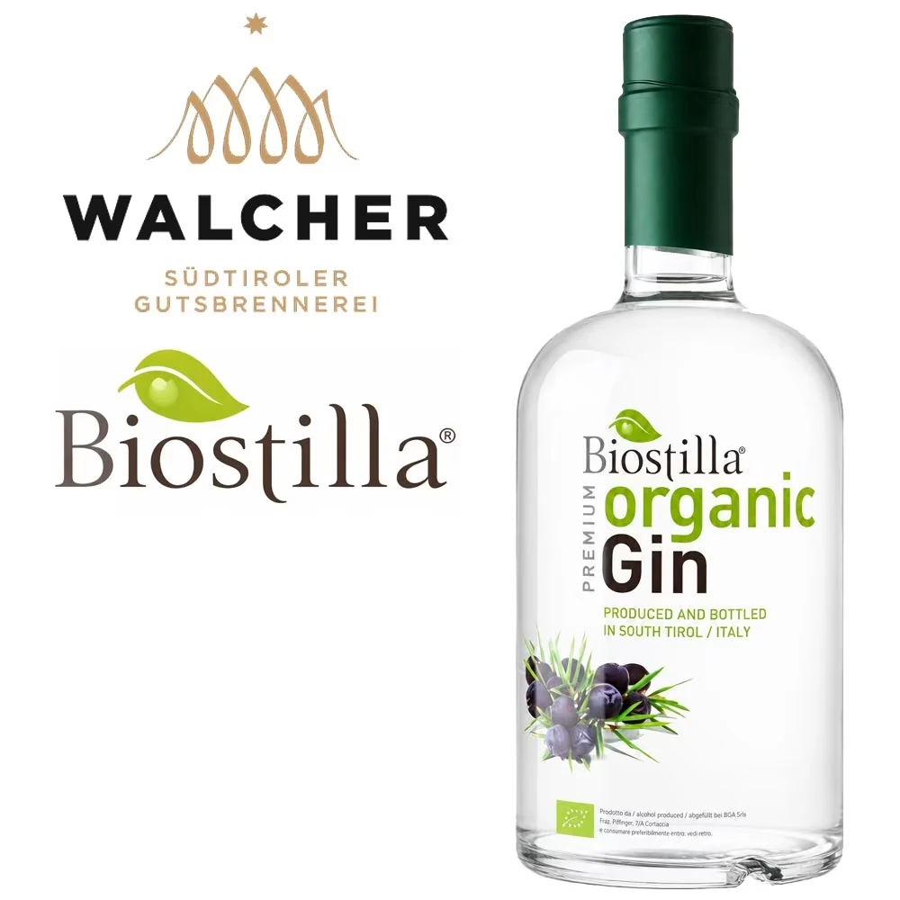 Biostilla Premium Gin -  37,5% Vol. / 0,7 Liter