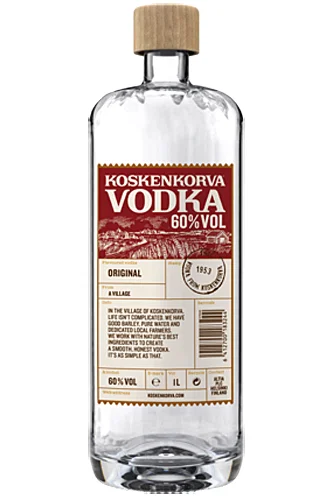 Koskenkorva Vodka 60% Neues Design