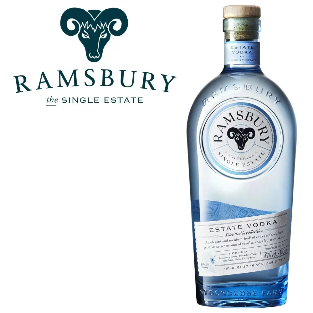 Ramsbury Single Estate Vodka 40% Vol. 0,7 Liter Flasche