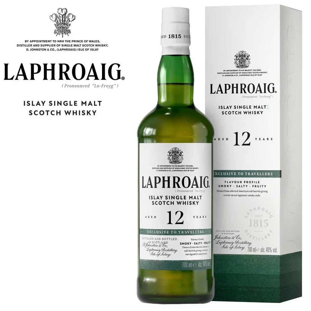 Laphroaig 12 Jahre - 46% Vol. / 0,7 Liter