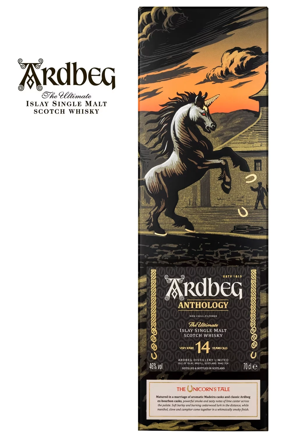 Ardbeg Anthology - The Unicorn's Tale 14 Jahre - Box