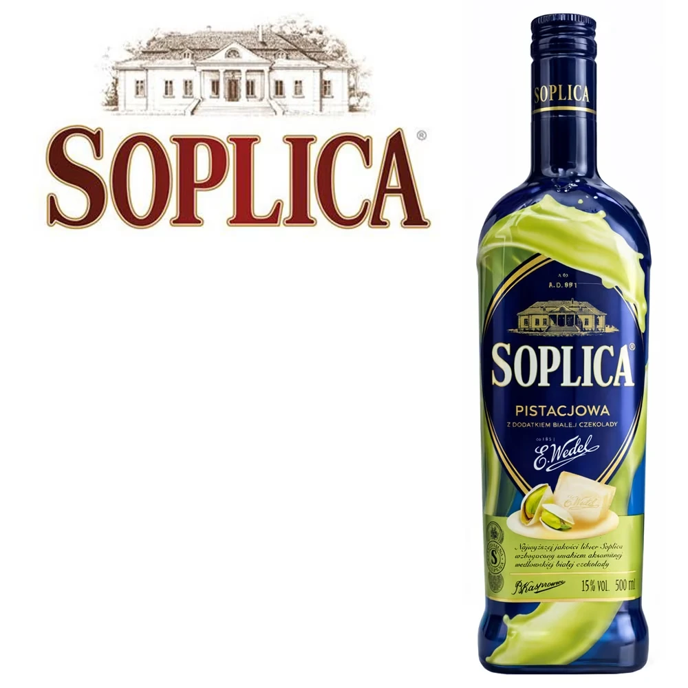 Soplica, Pistacjowa, Liqueur, Bottle, Chocolate