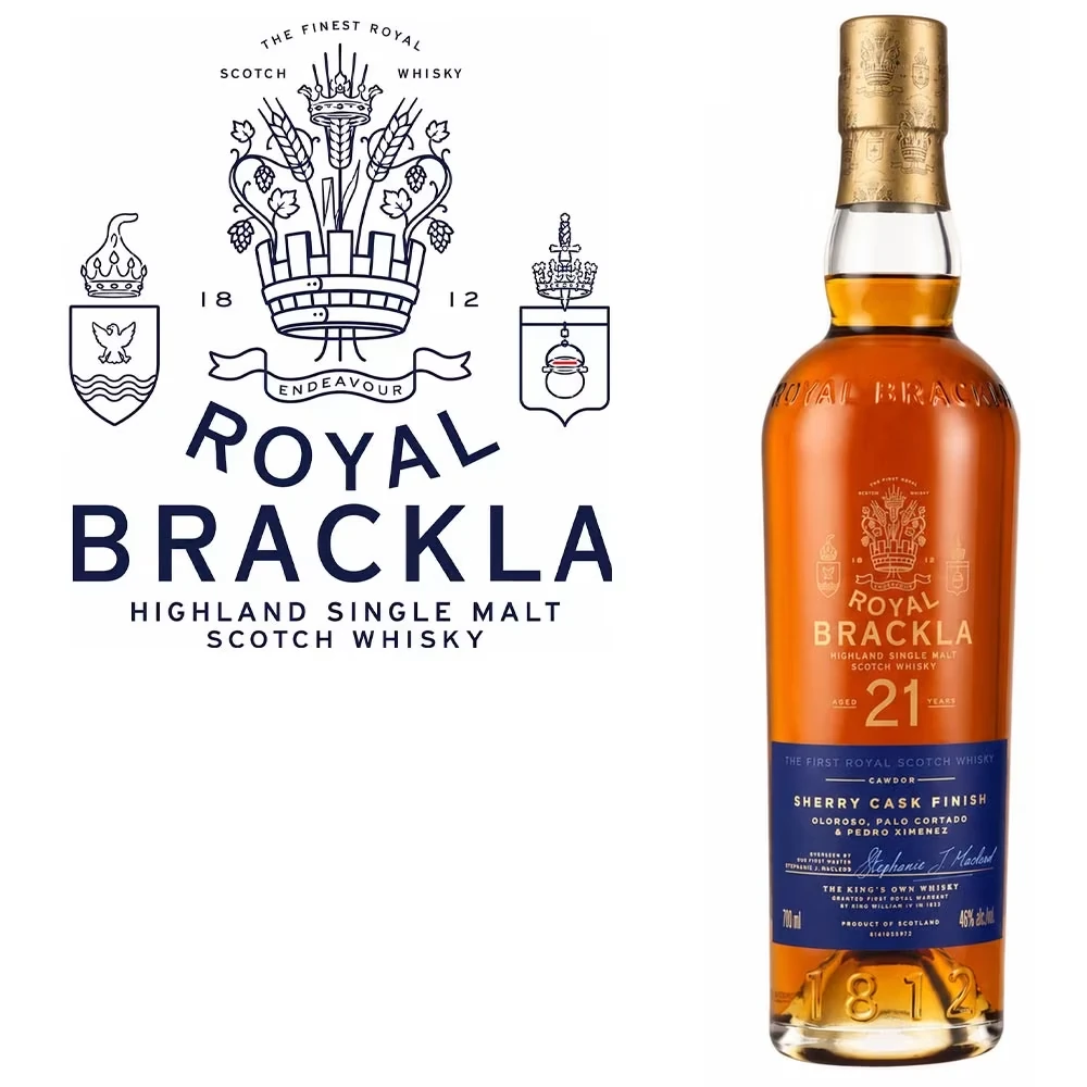Royal Brackla 21 Jahre - 46% Vol. / 0,7 Liter