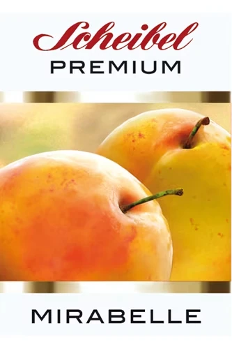 Scheibel Premium Mirabelle Etikett