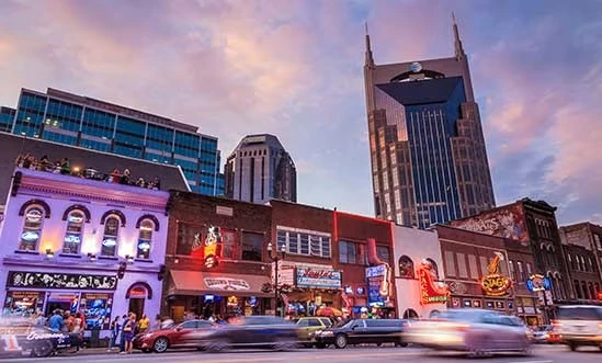 Tennessee Whiskey Heimat Hauptstadt Nashville