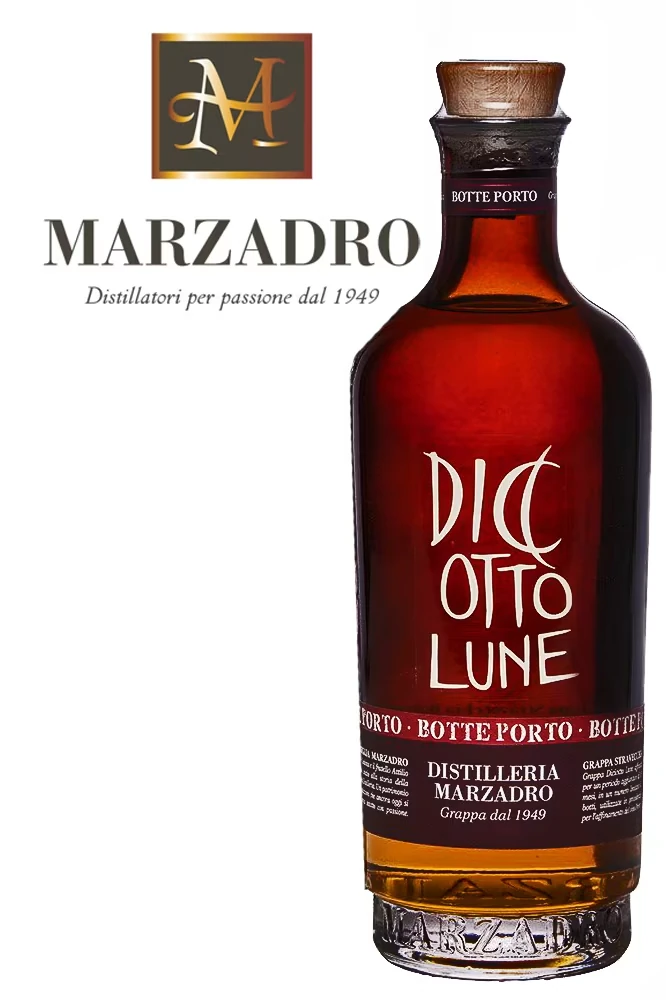 Marzadro Le Diciotto Lune - Bote Porto Grappa