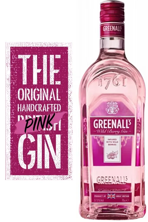 Greenall's Wild Berry Gin - 1 Liter