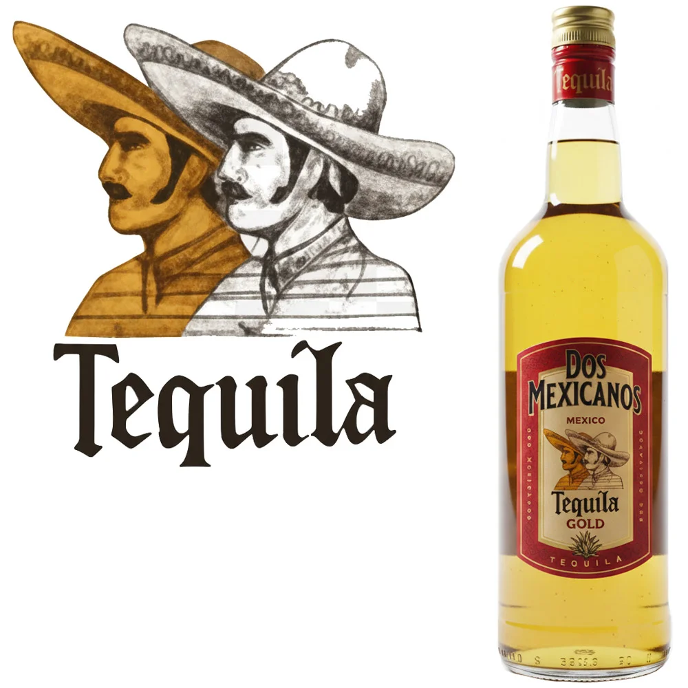 Dos Mexicano Gold Tequila