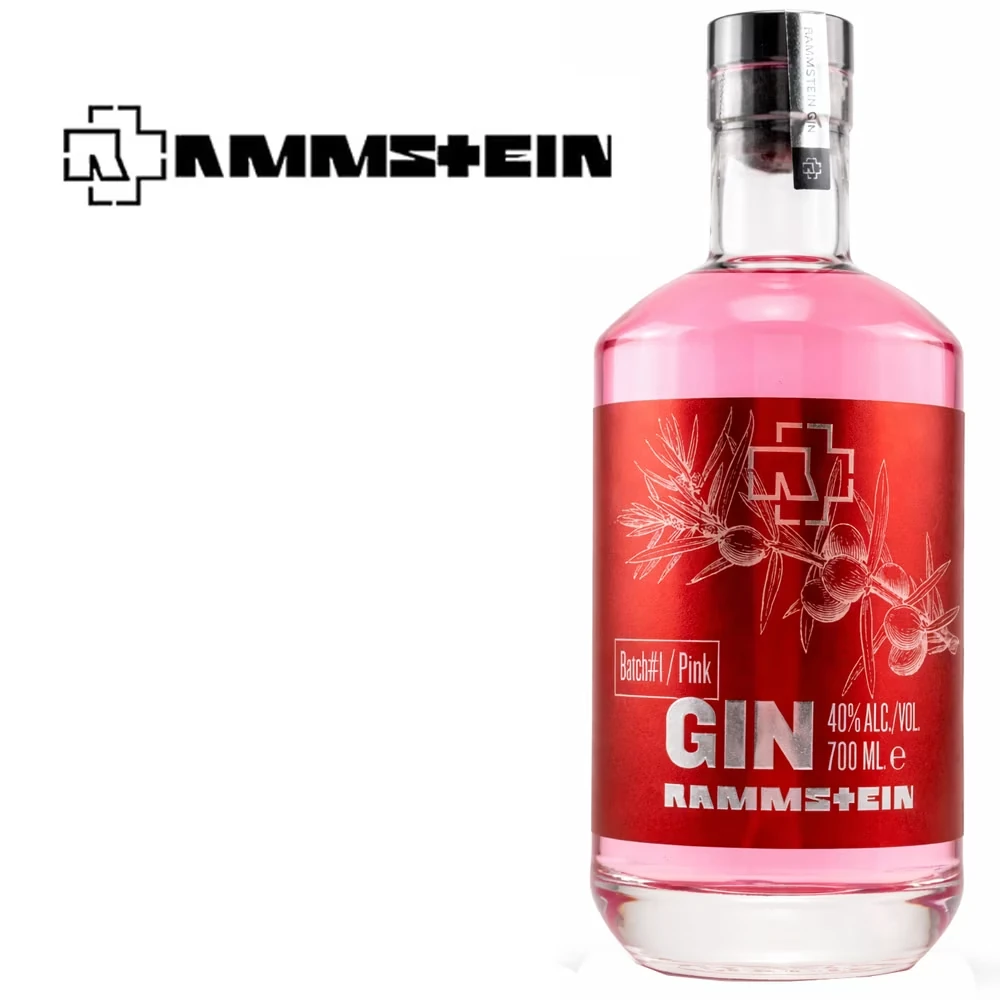 Gin, Pink, Ramstein, Batch#1, 40% Alc/Vol