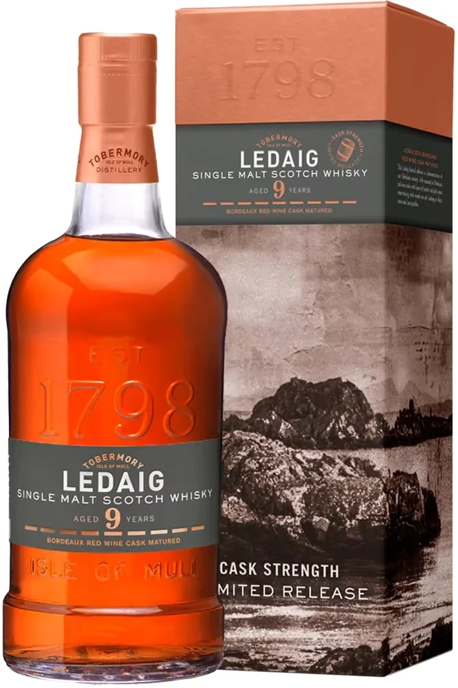 Ledaig 9 Jahre Bordeaux Cask - 56,8%