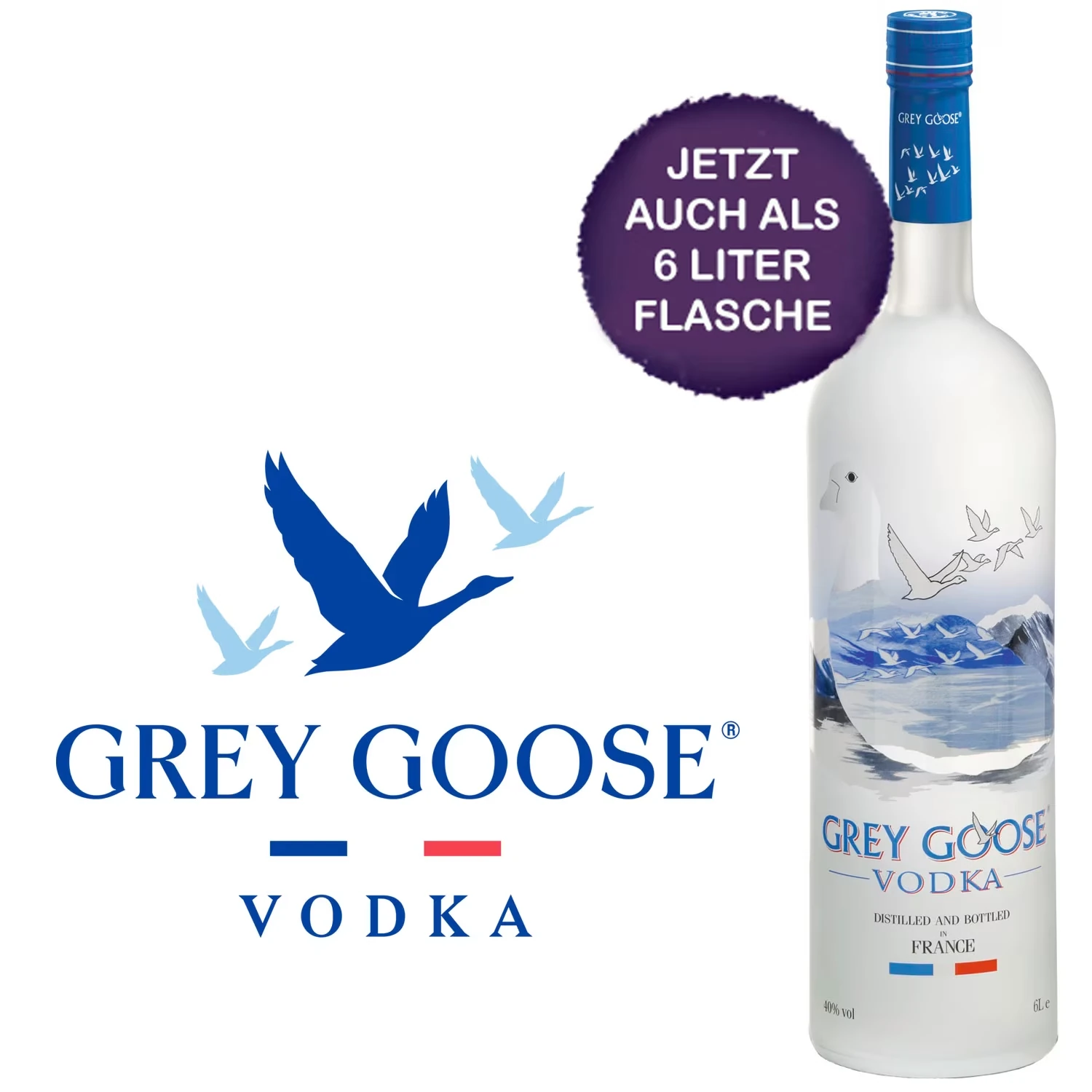 Grey Goose Vodka - 6 Liter