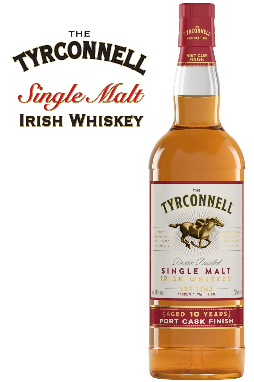 Tyrconnell 10 Jahre Port Cask Finish - 46% Vol. / 0,7 Liter