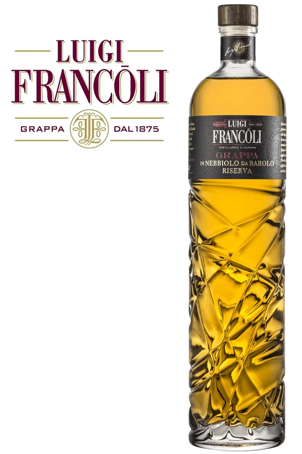 Luigi Francoli Grappa Riserva Nebbiolo da Barolo Barrique
