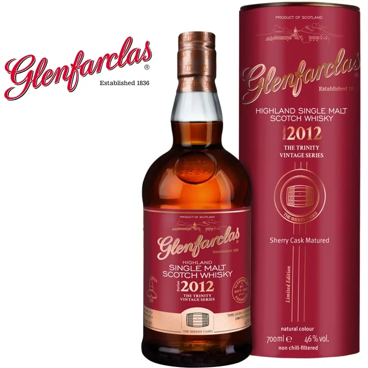 Glenfarclas Vintage 2012 - The Trinity Vintage Edition