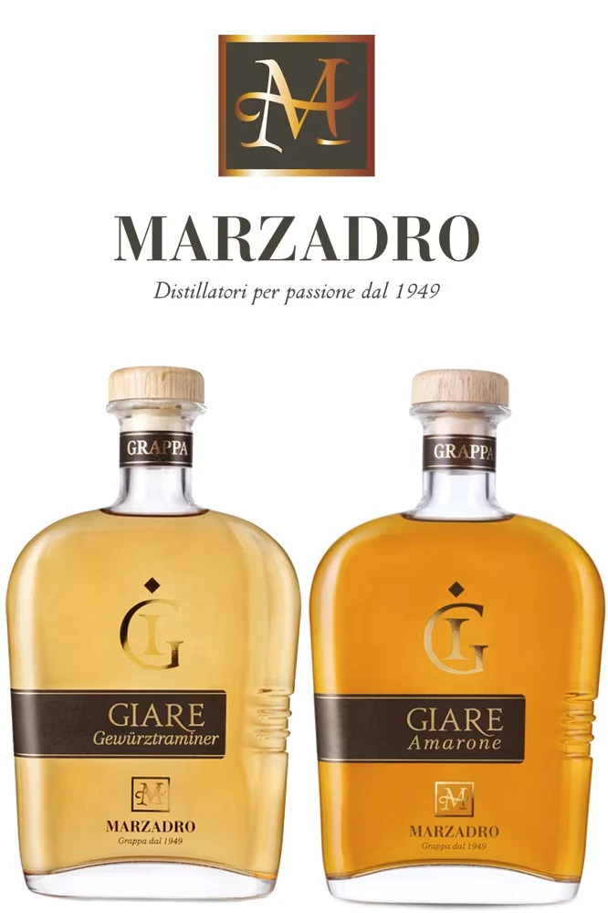 Marzadro Allegra Grappa Set Inhalt