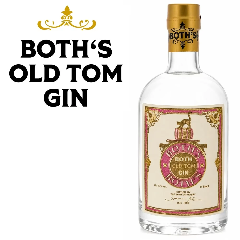Gin, Flasche, Destillerie, Old Tom, Etikett