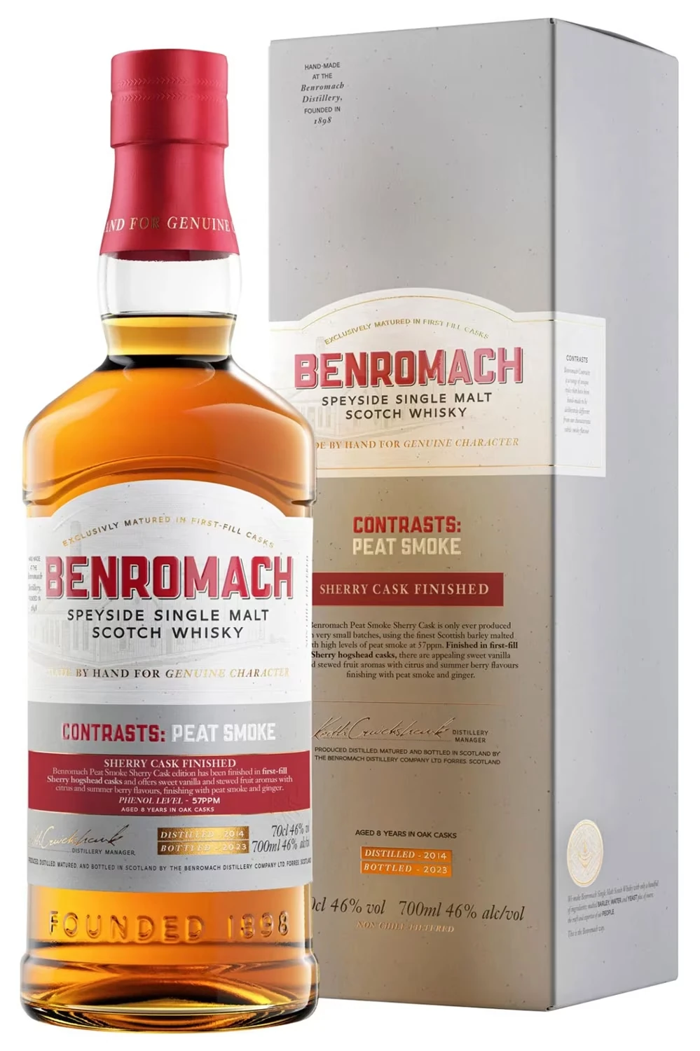 Benromach Peat Smoke Sherry Cask - 2014 / 2023