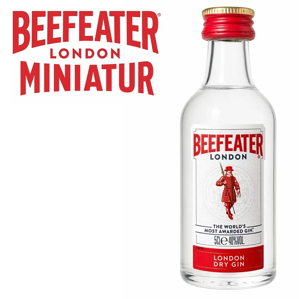 Beefeater London Dry Gin - 40% Vol. / 50 ml