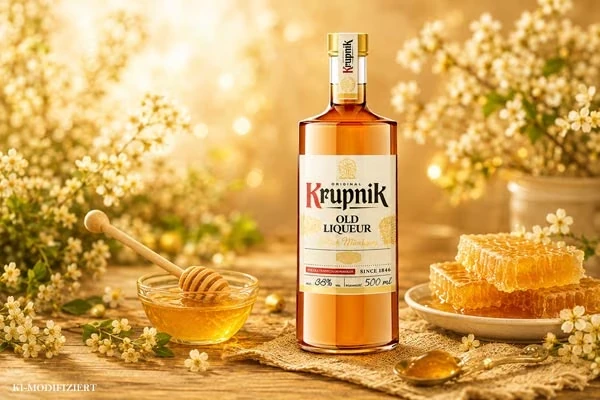 Old Krupnik Honig Likör mit Honig Kräutern und Gewürzen