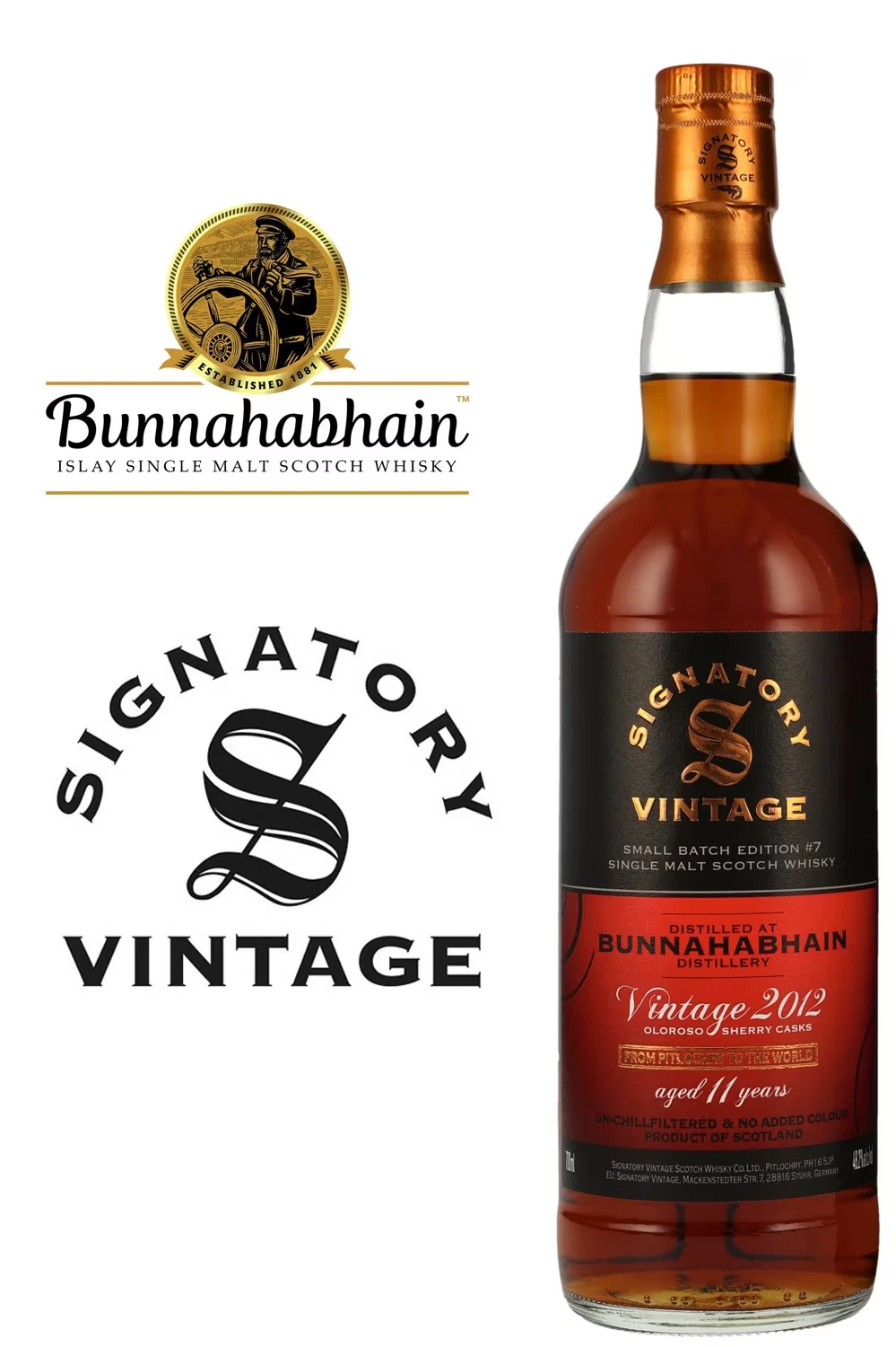 Bunnahabhain 2012 - Signatory 11 Jahre