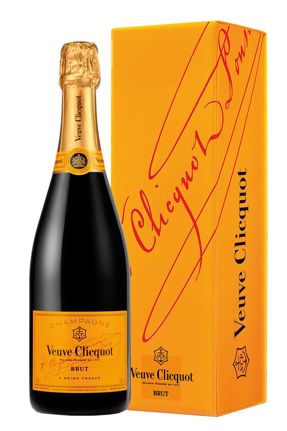 Veuve Clicquot Yellow Label in Geschenkbox