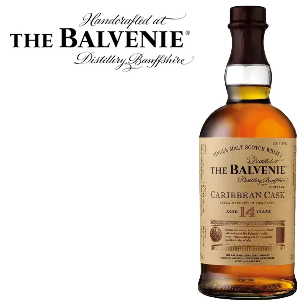 Balvenie 14 Jahre Caribbean Cask - Geschenkset