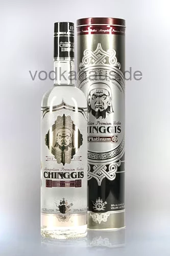 chinggis platinum wodka_Tube