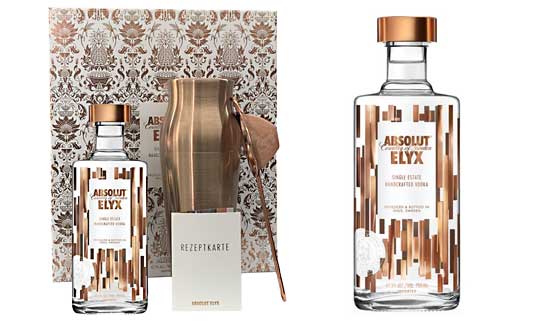 Absolut Elyx Vodka - Cocktail Set Absolut Elyx Vodka - Cocktail Set