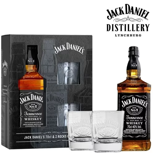 Jack Daniels Old No. 7 - Geschenkbox 24