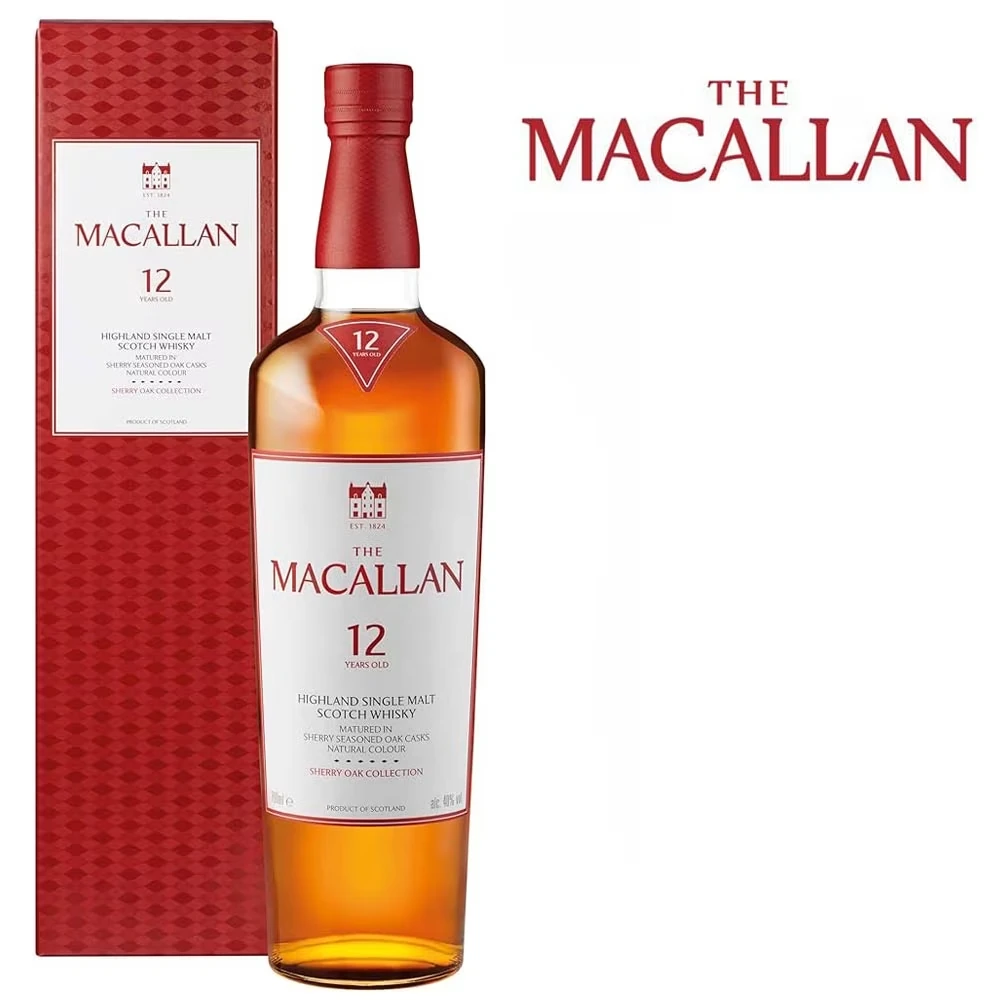 Macallan 12 Jahre Sherry Oak - 40% Vol. / 0,7 Liter