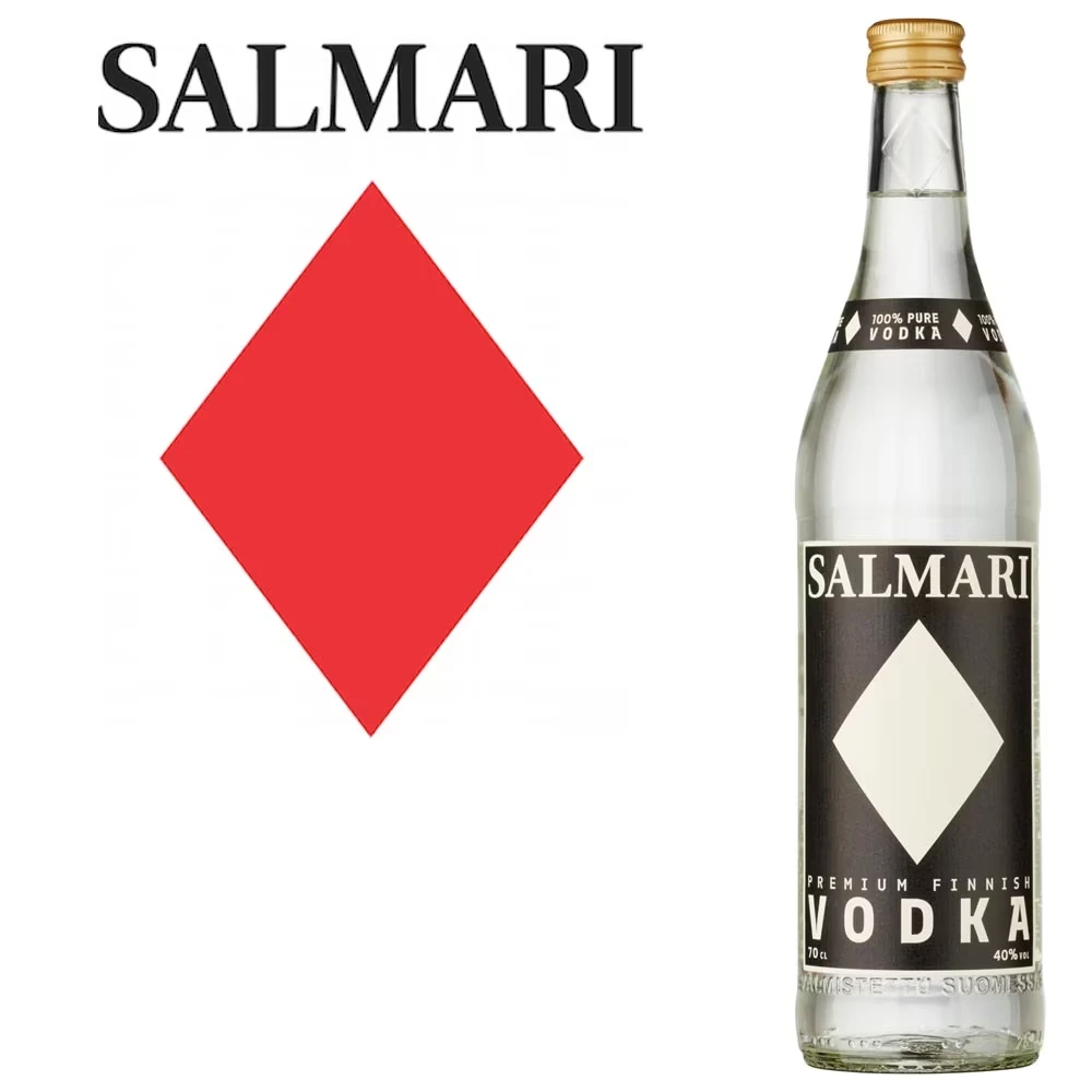 Salmari Vodka - 40% Vol. - 0,7 Liter