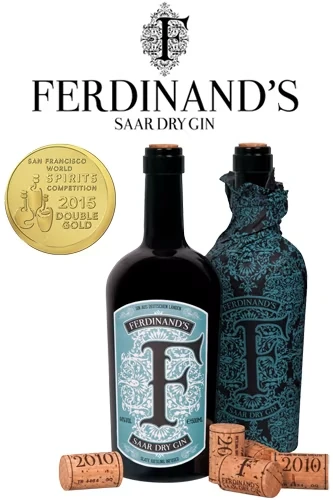 Ferdinands Saar Dry Gin Goldmedaille
