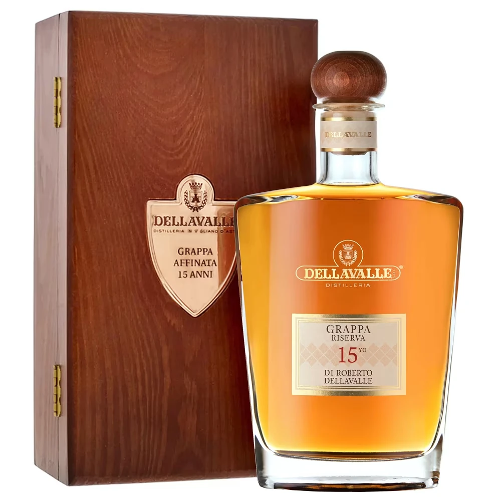 Dellavalle_15_Jahre_Grappa in Box